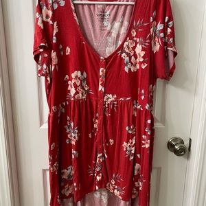 Torrid Super Soft Knit Babydoll Top